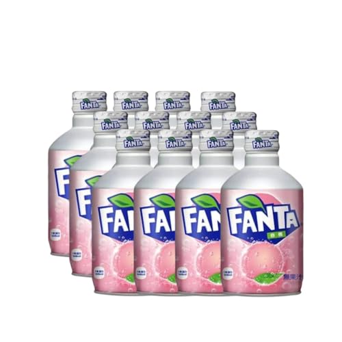 Fanta White Peach Metal Bottle 300ml (Japan) 12er-Pack inkl. Pfand von Al Duchan