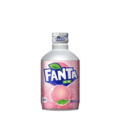 Fanta White Peach Metal Bottle 300ml (Japan) 1er-Pack inkl. Pfand von Al Duchan