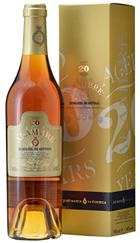 Moscatel de Setúbal 'Alambre 20 Years' DOC von José Maria da Fonseca aus Portugal/Setúbal, (1 x 0,5 l) von Alambre