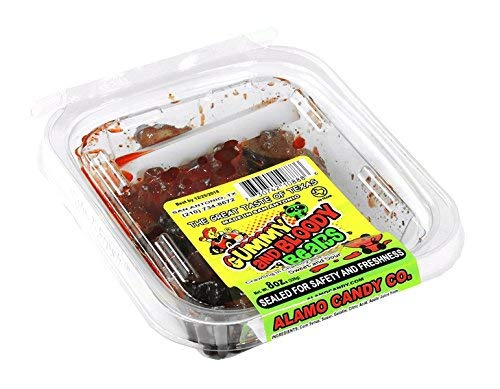 ALAMO CANDY - 1 Stück – (GUMMY & BLOODY BEARS 227.8 g) – (Sugar Candy – Ethno) von Alamo Candy