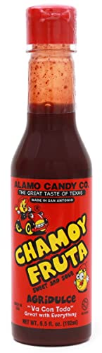 Alamo Candy Co. Chamoy Fruta Sweet and Sour Agridulce Sauce, 184 ml von Alamo Candy