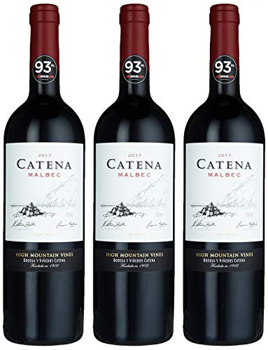 Alamos Catena Malbec 2021, Bodega Zapata, Mendoza trocken (3 x 0.75 l) von Alamos