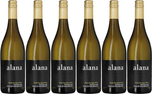 6x Alana Estate Sauvignon Blanc Marlborough 2023 - Alana Estate, Marlborough - Weißwein von Alana Estate