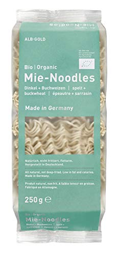 Alb-Gold Bio Mie Noodles Dinkel Buchweizen, 250g von Alb Gold
