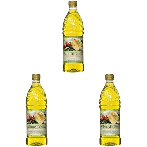 ALBAÖL - schwedische Rapsöl-Olivenöl Zubereitung 750ml (1 x 750ml Flasche) (Packung mit 3) von Albaöl