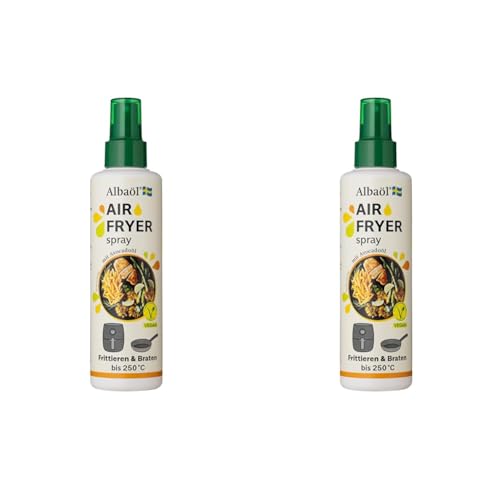 Albaöl Air Fryer Spray 190ml (1 x 190ml Flasche) (Packung mit 2) von Albaöl