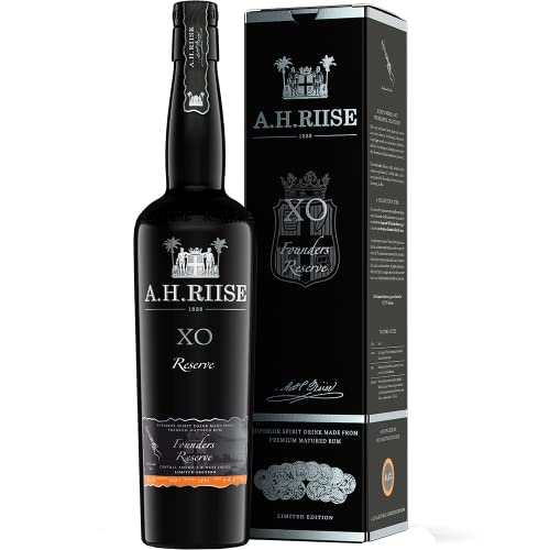 A. H. Riise | XO Founders Reserve No. 5 (Orange) Rum Based Spirit 0.7 l 44.40% vol von Albert Heinrich Riise