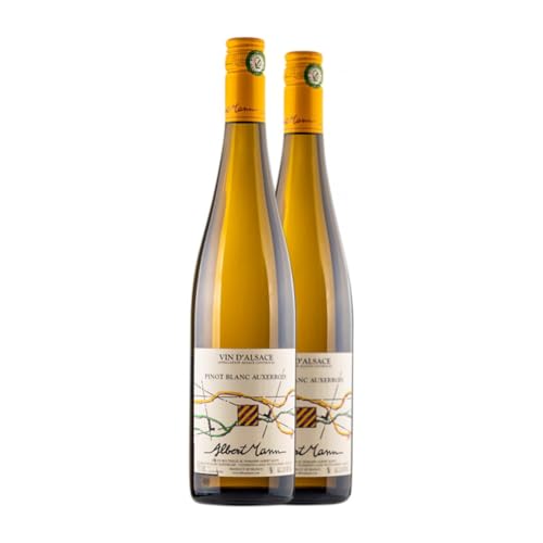 Albert Mann Pinot Blanc Auxerrois Alsace 75 cl Weißwein (Karton mit 2 Flaschen von 75 cl) von Albert Mann