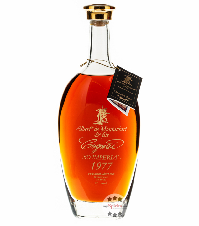 Albert de Montaubert Cognac XO Imperial 1977 (45% Vol., 0,7 Liter) von Albert de Montaubert & Fils