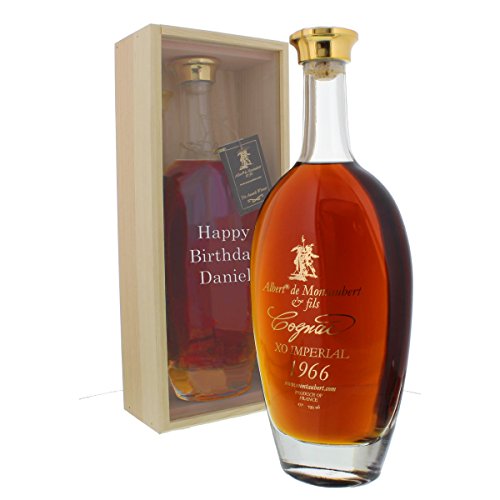 Cognac 1966 - Jahrgangscognac Albert de Montaubert 1966 mit individueller Personalisierung von Albert de Montaubert