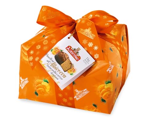 ALBERTENGO - Seit 1905 - Panettone mit 48-Stunden-Nordhefe mit kandierter Aprikose von Albertengo