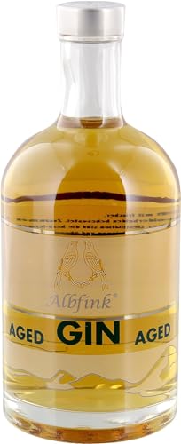 Albfink Aged Gin 46Prozent vol - finch Whiskydestillerie - Schwäbischer fassgereifter Gin in Geschenkpackung (1 x 0.5 l) von Albfink