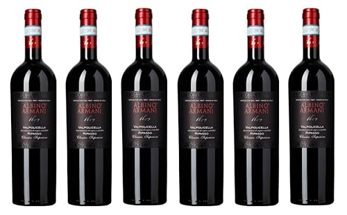 6x 0,75l - 2020er - Albino Armani - Ripasso - Vlpolicella Classico Superiore D.O.P. - Veneto - Italien - Rotwein trocken von Albino Armani