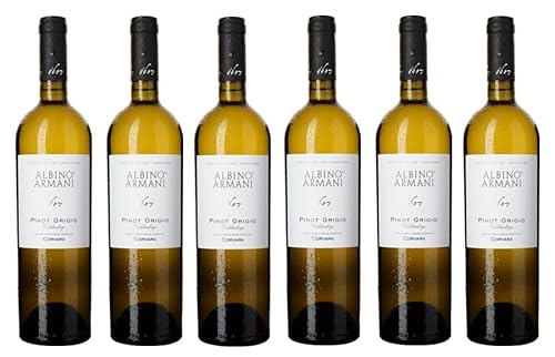 6x 0,75l - 2023er - Albino Armani - Corvara - Pinot Grigio - Valdadige D.O.P. - Südtirol - Italien - Weißwein trocken von Albino Armani