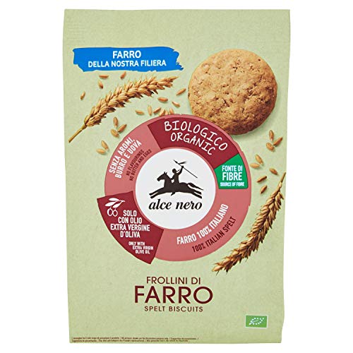 Alce Nero Frollini di Farro Dinkelkekse bio mit nativem Olivenöl extra 300g von Alce Nero