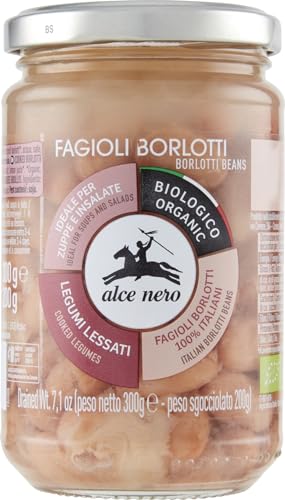 FAGIOLI BORLOTTI LESSATI LEGUMI LESSATI BIO ALCE N von Alce Nero