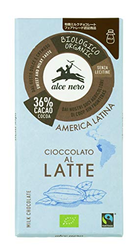 MILCHSCHOKOLADE FAIR TRADE BIO 100 g - ALCE NERO von Alce Nero