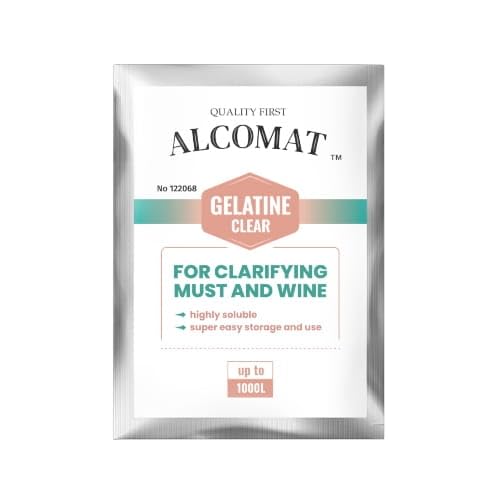 Alcomat Bentonit Weinklärmittel – Klärungsmittel für Weißweine und Rotweine - Clear-G auf 15L, 50g von Alcomat