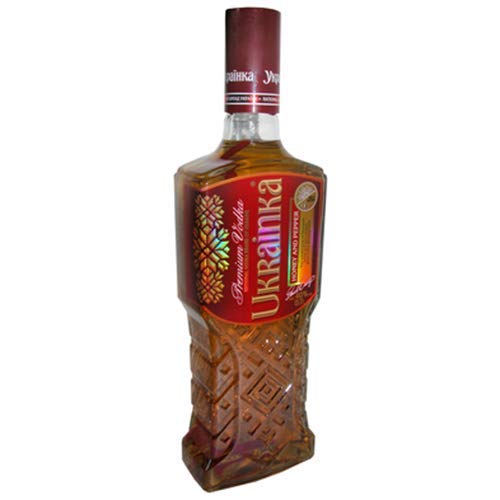 Vodka Ukrainka Honey & Pepper 0,7L ukrainischer Wodka Perzovka von Alef Vinal