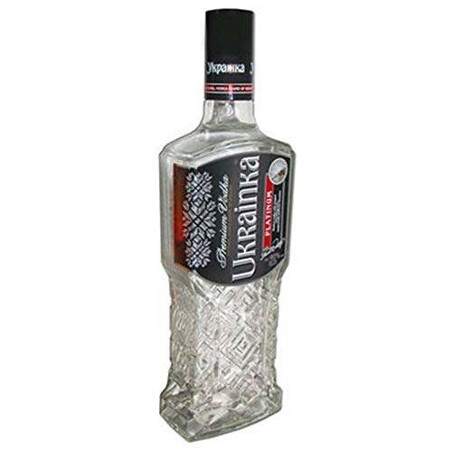 Vodka Ukrainka Platinum 0,7L ukrainischer Wodka von Alef Vinal