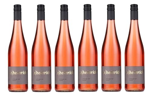 6x 0,75l - 2022er - Alexander Heinrich - Lemberger Rosé - Qualitätswein Württemberg - Deutschland - Rosé-Wein trocken von Alexander Heinrich