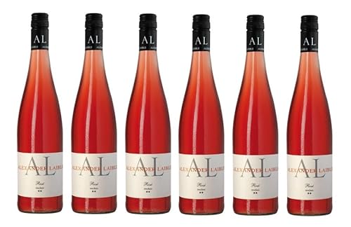 6x 0,75l - 2023er - Alexander Laible - Rosé ** - Qualitätswein Baden - Deutschland - Rosé-Wein trocken von Alexander Laible