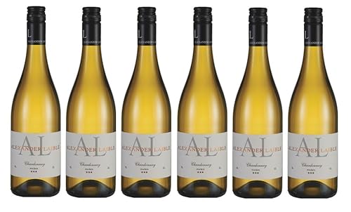 6x 0,75l - 2022er - Alexander Laible - Chardonnay - SL *** - Qualitätswein Baden - Deutschland - Weißwein trocken von Alexander Laible