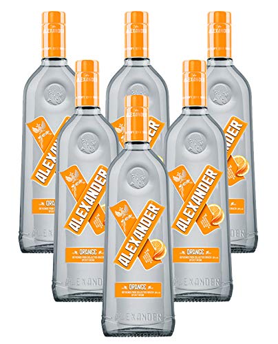 Alexander Orange 28% Vol. – Spirituose mit Orangengeschmack - 6 x 200 ml von Alexander