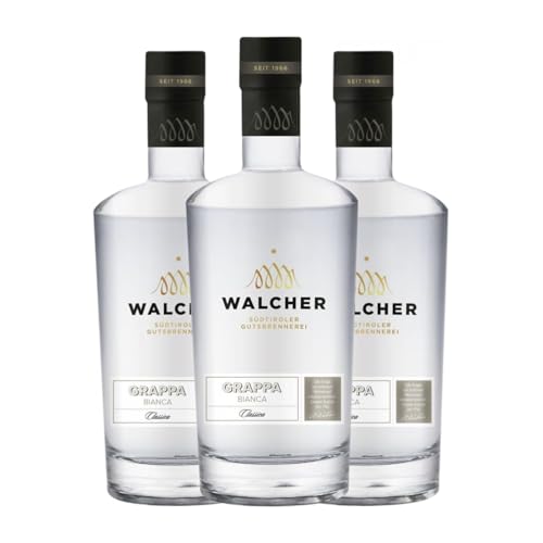 Grappa Alfons Walcher Classica Bianca Friuli Isonzo 70 cl (Karton mit 3 Flaschen von 70 cl) von Alfons Walcher