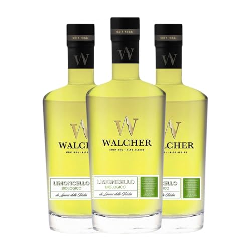 Liköre Alfons Walcher Limoncello Montepulciano d'Abruzzo 70 cl (Karton mit 3 Flaschen von 70 cl) von Alfons Walcher