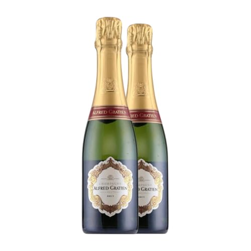 Alfred Gratien Classic Brut Champagne Halbe Flasche 37 cl Weißer Sekt (Karton mit 2 Halbe Flasche von 37 cl) von Alfred Gratien