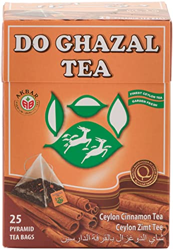 Do Ghazal Tee Ceylon Zimt Tee 25 Beutel a 2 Gramm von Alghazaleen