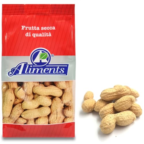 Aliments Geröstete Erdnüsse in ägyptischer Schale, 250 g, herzhafter Snack von Aliments