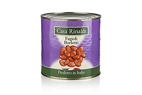 Borlotti Bohnen - Fagioli Borlotti, gegart, 2,5 kg von Alis srl