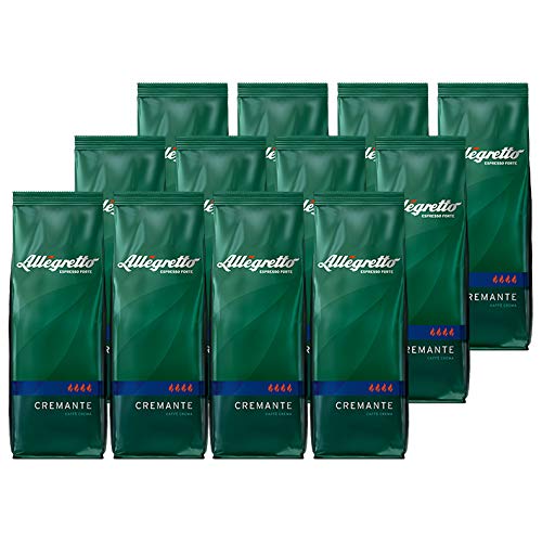 Allegretto Cremante, 500g, ganze Bohne, 12er Pack von Allegretto