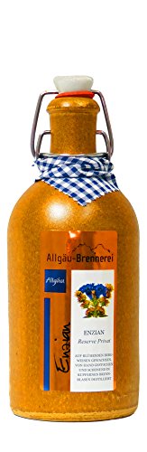 Allgäu-Brennerei Enzian im Tonkrug, 38% Vol. (1x0,5l) von Allgäu-Brennerei