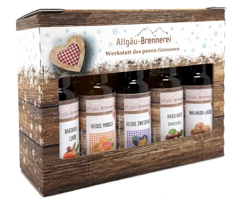 Winter-Set "Kleine Allgäuer" - 10 x 20 ml von Allgäu-Brennerei