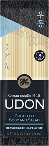 Allgroo Udon Weizennudeln - Weizennudeln koreanischer Art - Udon, (1 x 300 g) von Allgroo