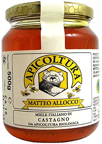 Italienische Kastanienhonig 500 g BIO von Allocco Apicoltura