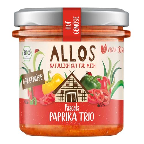 Allos Bio Hof Gemüse Pascals Paprika Trio (2 x 135 gr) von Allos