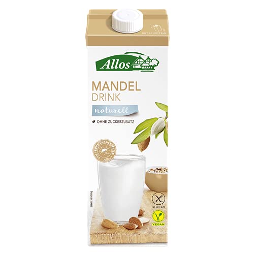 Allos Bio Mandel Drink naturell 24er Pack (24 x 1 L) von Allos