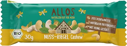 Allos Bio Nuss-Riegel Cashew (2 x 30 gr) von Allos