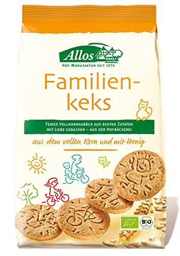 Allos Familienkeks, 12er Pack (12 x 200 g) von Allos