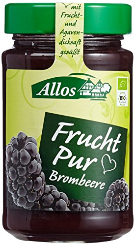 Allos 'Frucht Pur' Brombeere, 6er Pack (6 x 250 g) von Allos