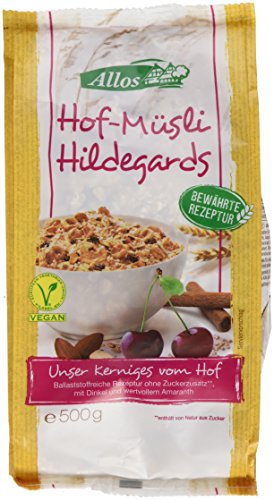 Allos Hildegard's Dinkel Müsli, 3er Pack (3 x 500 g) von Allos