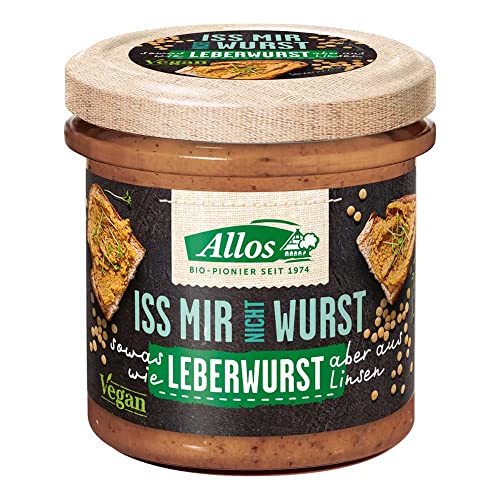 Allos Iss mir nicht Wurst, Leberwurst, 135g (135, 10) von Allos