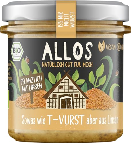 Allos Bio Iss mir nicht Wurst Teewurst (1 x 135 gr) von Allos