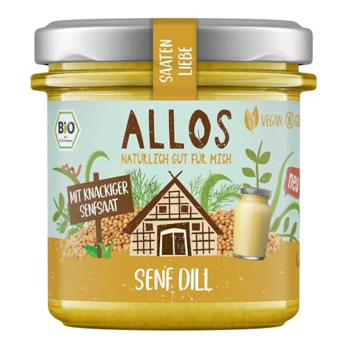 Allos Saatenliebe Senfsaat, Senf und Dill, 135g, 12er Pack von Allos