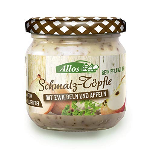 Allos Schmalz-Töpfle mit Zwiebeln und Äpfeln - Bio - 150g von Allos