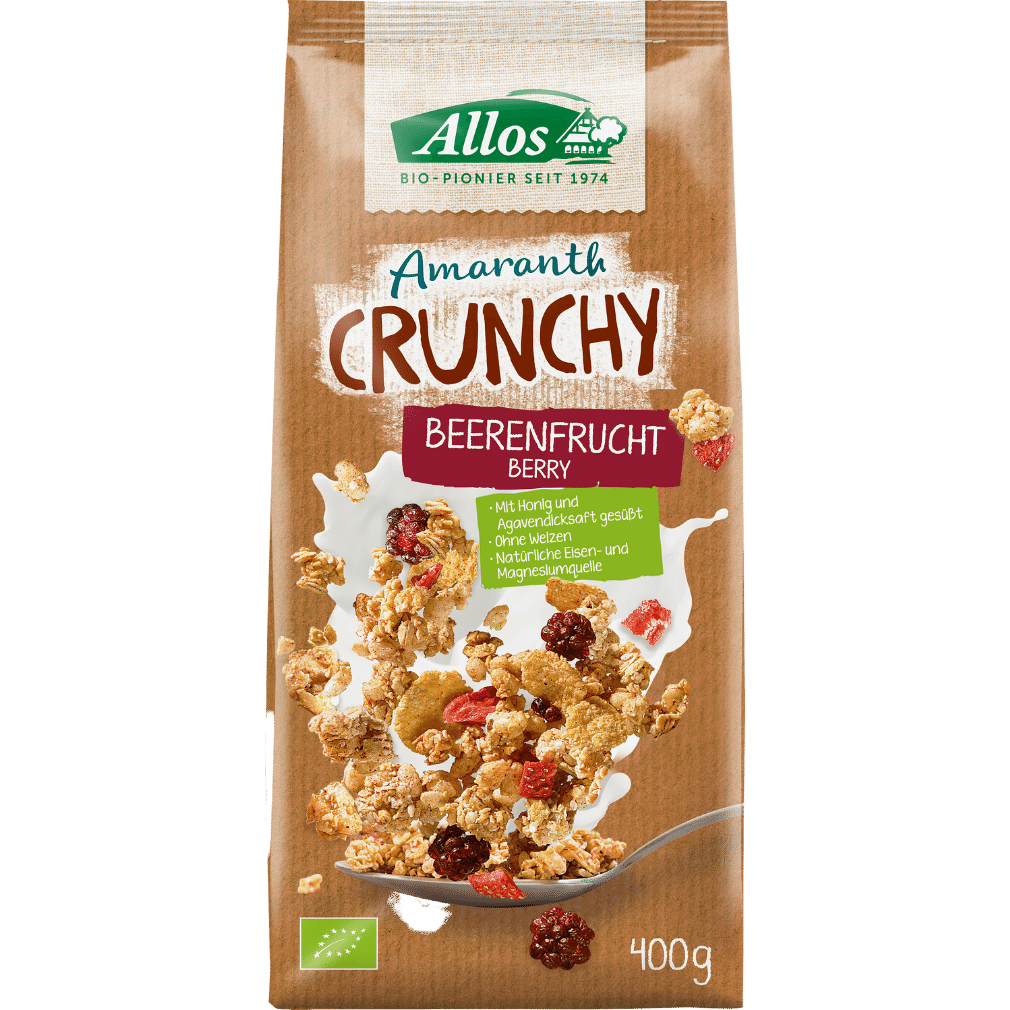 Bio Amaranth Crunchy Beeren von Allos